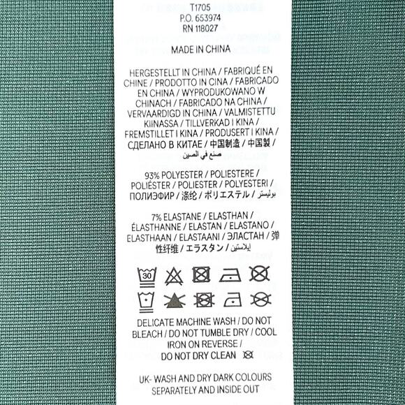 Boden Green Velvet V-Notch Neckline Bell Sleeve Blouse NWT - Picture 10 of 11